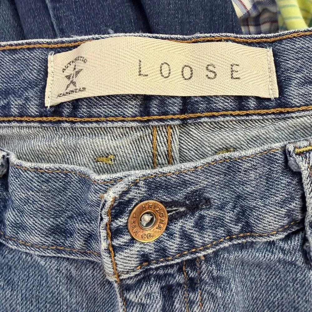 Arizona Jean‎ Co Y2K Loose Fit Mens Blue Denim Jeans 36x30 Medium Wash 4120N